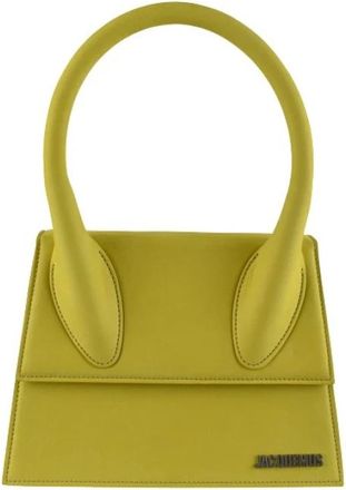 Jacquemus Pre-owned Le Grand Chiquito - Dames - Vintage Handtas - Geel - ONE Size - Leer - Vintage