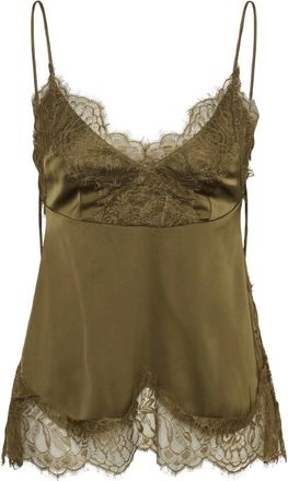 Gestuz Mouwloze Tops - Dames - Tops zonder mouwen - Groen - M - Tops