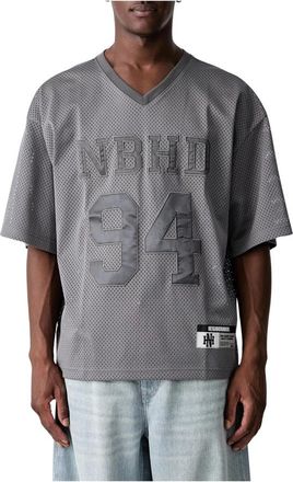 Neighborhood Maglia da Hockey in Mesh - - Tops - Uomo - Grigio - L