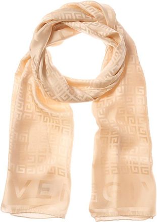 Givenchy 4G Logo Silk Scarf