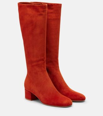 Gianvito Rossi Botas altas Joelle de ante