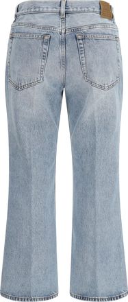 Toteme Womens Flared Jeans True Vintage Cotton