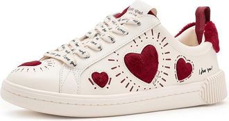 Kate Spade New York K As In Kate Court Sneakers Womens Shoes Cream : 5.5 M, Leather