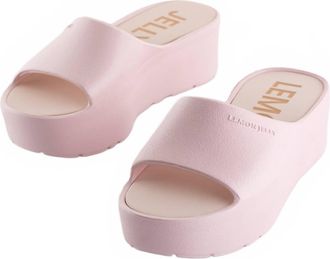 Lemon Jelly Womens Sunny Slides In Baby Rose