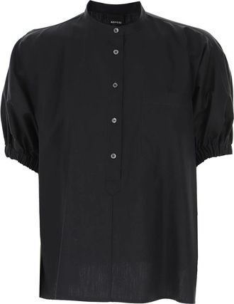 Aspesi Dames, Blouses & Shirts, Zwart, Maat: XS