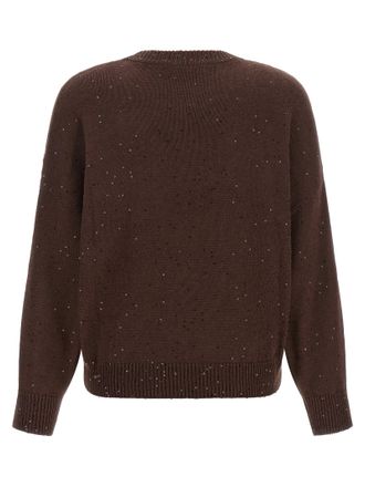 Brunello Cucinelli Diamante Sweater - Brown