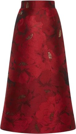 La DoubleJ Baia Rok - Dames - Midirokken - Rood - XS - Rokken