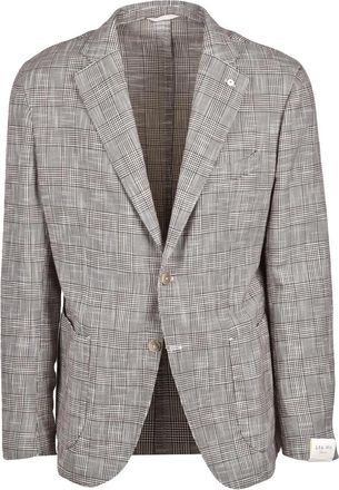 L.B.M. 1911 Round Jacket Cotton/Silk - Grey