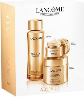 Lanc&ocirc;me Unisex Abosule Set: Toning Lotion 50ml + Soft Cream 60ml + Eye 20ml - One Size