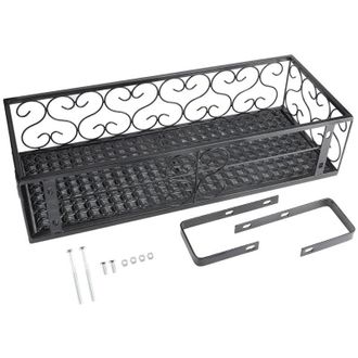 OEM Estante Colgante Para Plantas De Balc&oacute;n, Estante Para Macetas, Estante De Almacenamiento -crezuo