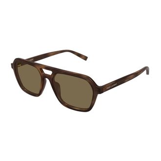 Saint Laurent SL 905 Sunglasses - unisex - Saint Laurent - Sunglasses - Brown - 55 MM - Accessories