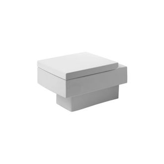Duravit Inodoro Suspendido Vero Ti 370x545mm Negro Wondergliss