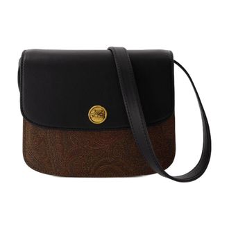 Etro Tracolla Crossbody Etro Leder schwarz