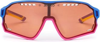 Briko Vintage Regenboog Multicolor Halo Hoofdband - Heren - Zonnebrillen - Rood - ONE Size - Accessoires