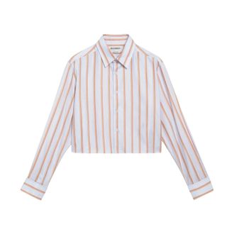 J.W.Anderson Cropped Shirt - Dames - Blouses & Shirts - Veelkleurig - Maat: 2XS