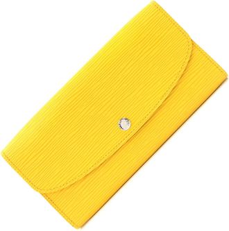 Louis Vuitton Epi Mimosa Yellow Epi Leather Long Wallet (Bi-Fold) (Pre-Owned)