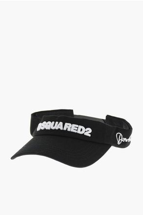 Dsquared2 Solid Visor With Embossed Logo size One Size