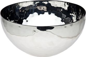 Ricci Argentieri Hammered 18/10 Stainless Steel Serving Bowl