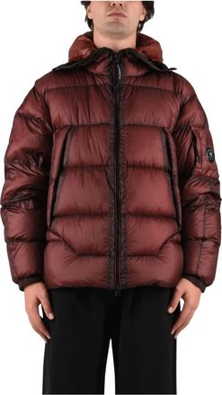 C.P. Company Piumino medio DD Shell Explorer con lente - - Jackets - Uomo - Rosso - 2XL