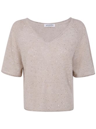 Gentryportofino Knit V Neck Sweater