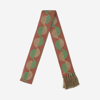 Valentino Garavani Womens Antibes Cotton And Lurex Scarf Scarfs