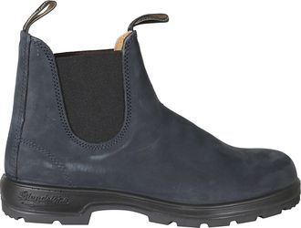 Blundstone Navy 1940 Nubuck Chelsea Boots