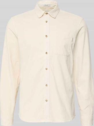 Pepe Jeans London Regular Fit Freizeithemd aus Baumwoll-Mix Modell CLAYTON in Offwhite, Größe XXL