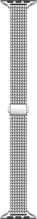 Posh Tech Brooklyn Stainless Steel Apple Watch Bracelet Watchband in Silver at Nordstrom
