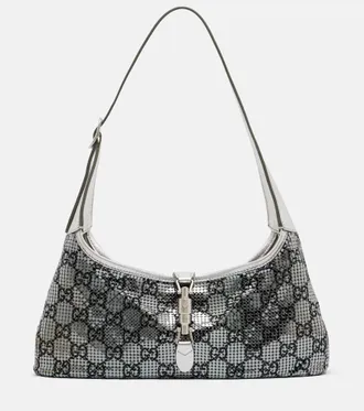 Gucci Jackie Slim GG mesh shoulder bag