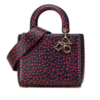 Dior Pre-owned Dior Medium Calfskin I Love Paris Lady Dior 04-MA-0231
