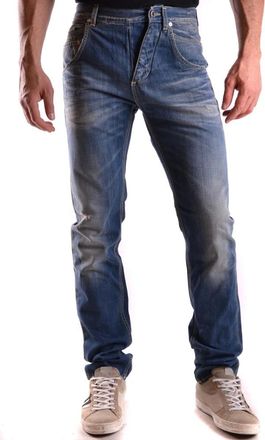 Dondup Straight Jeans - Heren - Regular Fit Jeans - Blauw - W31 - Denim - Jeans