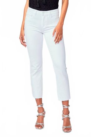 Paige Cindy Crop Jeans In Crisp White
