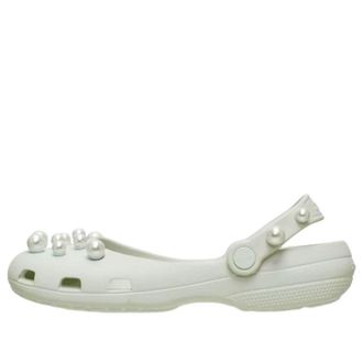 Crocs (WMNS) Crocs Classic Elegant Pearl Ballet Flats Linen 215631-0HZ
