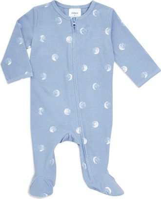 Aden + Anais Comfort Knit Footie in Blue Moon at Nordstrom, Size 0-3 M