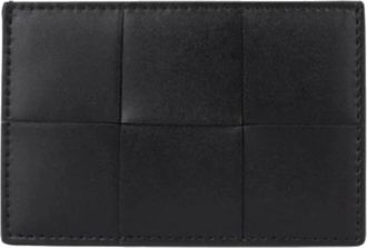 Bottega Veneta Pre-owned Wallets, female, Black, Size: ONE SIZE Pre-owned Cassette Card Holder
