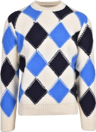 KANGRA Truien & Vesten, Heren, Veelkleurig, M, Wol, Maglione Girocollo