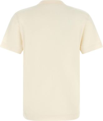 Jacquemus Womens Beige Cotton T-Shirt