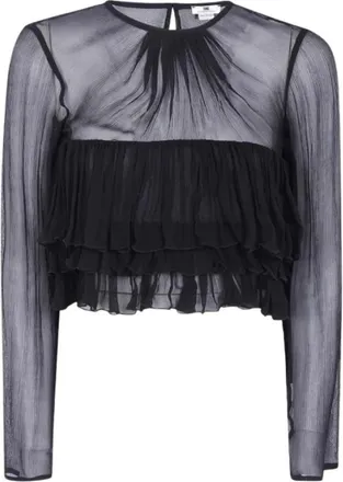 Elisabetta Franchi Donna, Camicette, Nero, XL, new
