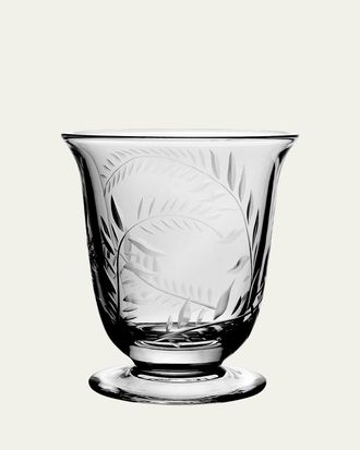 William Yeoward Jasmine Etched Glass Flower Vase - 6