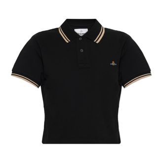 Vivienne Westwood Dames, Tops, Zwart, Maat: XS Katoen