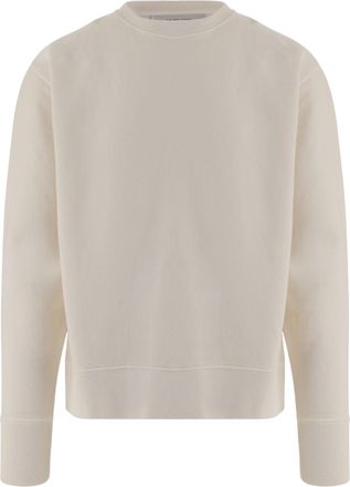 Golden Goose Ivory Cotton Double Star Sweatshirt