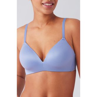 b.tempt'd by Wacoal Future Foundation Wireless T-Shirt Bra in Country Blue at Nordstrom, Size 32Dd