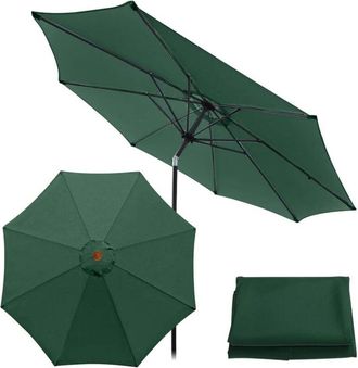 OEM Housse Parasol - 300 Cm - 8 Baleines - Imperm&eacute;able Anti-uv - Pour Table De March&eacute; Jardin Ext&eacute;rieur - 1 Pi&egrave;ce