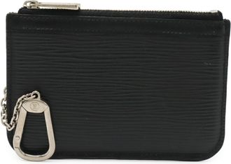 Louis Vuitton Black Noir Epi Leather Coin Purse/Coin Case (Pre-Owned)