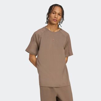 adidas T-Shirt ADIDAS ORIGINALS P ESS TEE, Herren, Gr. XL, earth strata, Obermaterial: 100% Baumwolle, normal, Rundhals, Shirts T-Shirt, sportlicher Stil, Ku