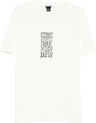 St&uuml;ssy graphic-print T-shirt - men - Cotton - M - White