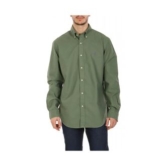 Ralph Lauren Heren, Overhemden, Groen, Maat: L