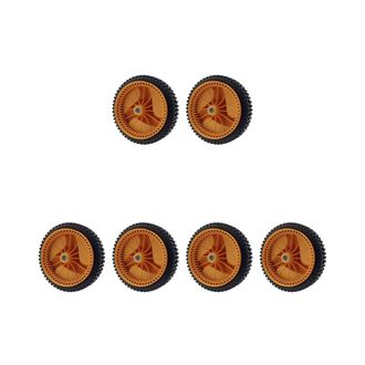 OEM Juego De 6 Ruedas De 196 Mm Para Cortac&eacute;sped Husqvarna Mcculloch 5324025-67, 5324029-36, 532402567, 532402936