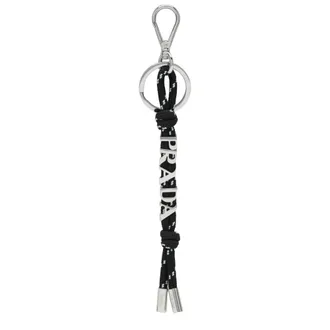 Prada Keyrings, male, Black, Size: ONE SIZE Portachiavi Keyring