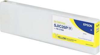 Epson Sjic26p(y): Ink Cartridge For Colorworks C7500 (yellow)